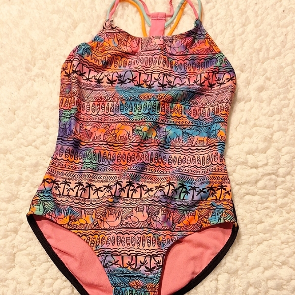Colorful Kids Swimwear Size 6/6X - Picture 1 of 4
